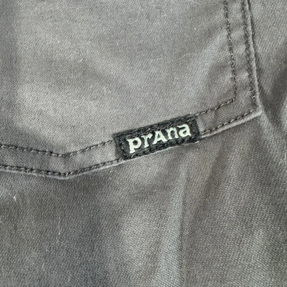 Prana Breathe Mens Slim Fit Pants 36x32 Charcoal Grey Hiking Climbing Outdoor